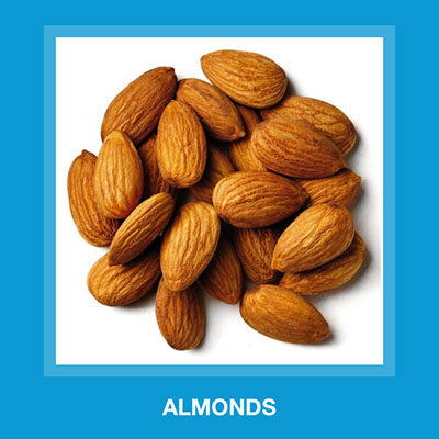  Almonds 