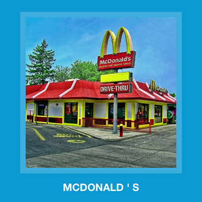  Mcdonalds 
