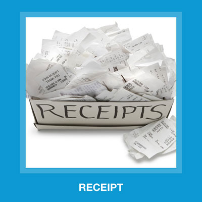  Receipt 